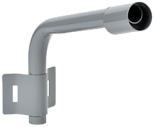 IEK LIGHTING Кронштейн КР-1 D=48мм L=350мм под монтажную ленту 1 хомут серый  (LT-DKU0D-CR-48-35-21-K03)