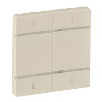 LEGRAND Valena LIFE MyHome Play Zigbee  Лицевая панель для 4-сценарного радиоуправляющего устройства Слонов (754804 )