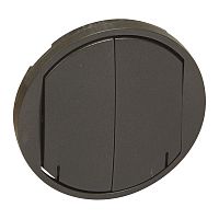 LEGRAND Панель лицевая 2-канального радиоуправляющего устройства MyHome Zigbee графит (67892 )