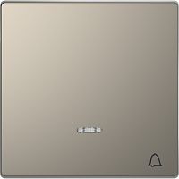 SCHNEIDER ELECTRIC Клавиша D-Life с линзой для LED модуля символ: звонок никель SD (MTN3325-6050)