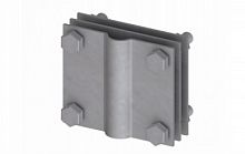 DKC Соединит/стержень-полоса, 80х70мм, INOX (NG3116INOX)