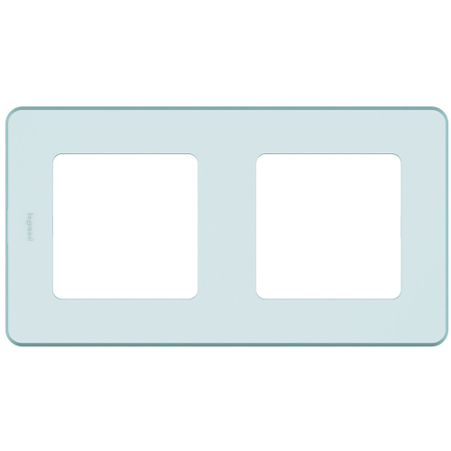 LEGRAND INSPIRIA Рамка декоративная универсальная , 2 поста, для горизонтальной или вертикальной установки, цвет "Мятный" (673945) фото 4 LEGRAND INSPIRIA Рамка декоративная универсальная , 2 поста, для горизонтальной или вертикальной установки, цвет "Мятный" (673945) фото 4