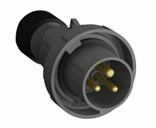 ABB Вилка кабельная Easy&Safe 216EP1W 16А 2P+E IP67 1ч  (216EP1W)  (2CMA101069R1000)
