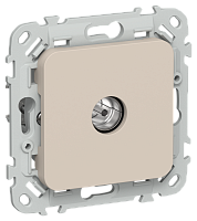 FLITE Розетка TV экранированная оконечная тип M РТВм-1-1-1- льняной (FI-A13-O-K88)