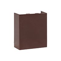 EKF Соединитель  (40х16)  (4 шт) Plast под темное дерево (cond-40-16x4)