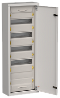 IEK TITAN 5 Корпус металлический ЩРн-60 (1х60) 835х310х140мм IP31 серый (одна дверь)  (TI5-50-N-060-31-7035)