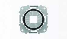 ABB Накладка для механизмов зарядного устройства USB 8185 SKY Moon кольцо черное стекло  (8685 CN)  (2CLA868500A1501)