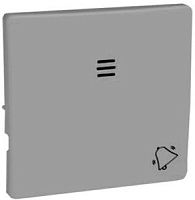 SIMON Клавиша с пиктограммой звонок для 75160-39, S82,82N, алюминий (82015-33)
