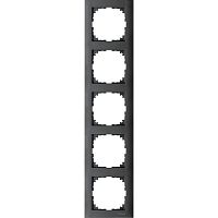SCHNEIDER ELECTRIC M-Pure Рамка 5 постов антрацит (MTN4050-3614)