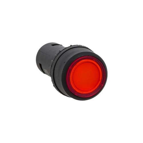 EKF Кнопка красная SW2C-10D с подсветкой неон 1но IP54 (sw2c-md-r) фото 2