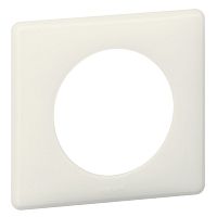 LEGRAND Рамка, однопостовая, белая перкаль (066701 )