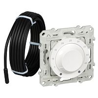 SCHNEIDER ELECTRIC ODACE Термостат теплого пола белый (S52R507)