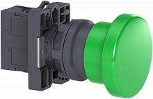 SCHNEIDER ELECTRIC Кнопка грибовидная 40мм зеленая 1НО (XA2EC31)