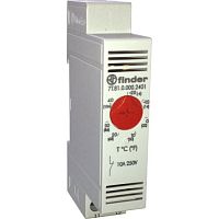 FINDER Термостат модульный промышленный NC контакт диапазон температур -20С...+40С (7T.81.0.000.2401)
