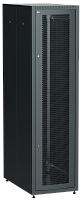 IEK Шкаф LINEA E 47U 600х1000мм двери 2шт перфорированная и металл черный (LE05-47U61-PM)