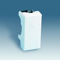 SIMON Заглушка узкая, белый (27800-34)