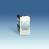 SIMON Выключатель-детектор движения узкий, до 500Вт, S27, белый (27342-34)