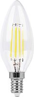 FERON Лампа светодиодная LED 5вт Е14 белый свеча FILAMENT (LB-58) (25573)