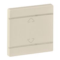 LEGRAND Valena LIFE MyHome Лицевая панель для механизмов BUS/SCS С символом Вверх-вниз 2 модуля Слоновая ко (755311 )