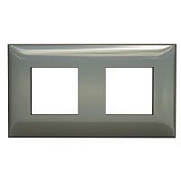 DKC 'Рамка ARTLEBEDEV, ''Avanti'', ''Серый жемчуг'', 4 модуля' (4424904)