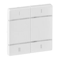 LEGRAND Valena LIFE MyHome Play Zigbee  Лицевая панель для 4-сценарного радиоуправляющего устройства Белая (754803 )