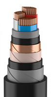 КАБЭКС Кабель силовой бронированный ВБШвнг(А)-LS 3x4 ок(N, PE)-0.66 (ТХМ00193257)