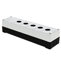 EKF Корпус КП105 пластиковый 5 кнопок белый (cpb-105-w)