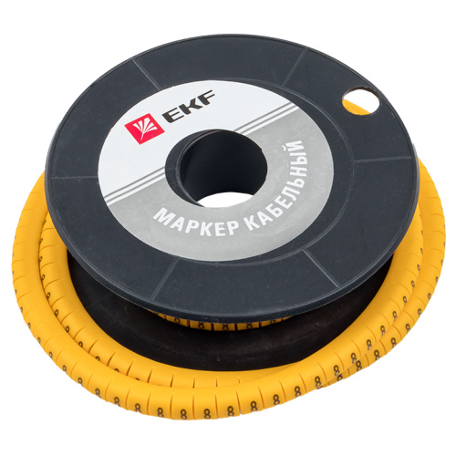 EKF Маркер кабельный 2.5кв.мм 8 (1000ед) (ЕС-1) (plc-KM-2.5-8) фото 2 EKF Маркер кабельный 2.5кв.мм 8 (1000ед) (ЕС-1) (plc-KM-2.5-8) фото 2