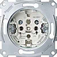 SCHNEIDER ELECTRIC Механизм розетки без заземляющего контакта (MTN2001-0000)