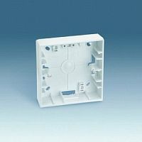 SIMON Коробка для наруж. установки 27630-62, 227х85х37мм, белый (27755-65)