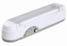 IEK Светильник аварийный 2х8 6ч непостоянный IP20 с лампой G5  (ЛБА-3923) (LLBA0-3923-2-08-K01)