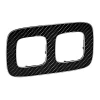 LEGRAND Valena ALLURE Рамка 2 поста Карбон универсальная (754472 )