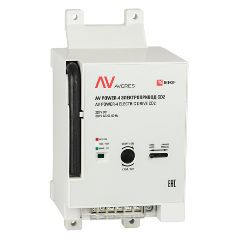 EKF Электропривод AV POWER-4 CD2 (mccb-4-CD2-av)