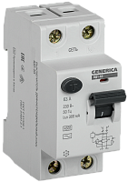 IEK Выключатель дифференциального тока (УЗО) ВД1-63 2Р 63А 300мА GENERICA (MDV15-2-063-300)
