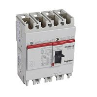 LEGRAND Выключатель автоматический DRX125 термомагнитный 15A 4П 10кА (027010 )