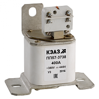 KEAZ Предохранитель ПП57-37380-С-400А-У3-КЭАЗ (111129)