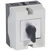 LEGRAND Pr26 Переключатель кулачковый инверторный С 0 2Ф Бокс (027741 )
