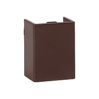 EKF Соединитель  (20х10)  (4 шт) Plast под темное дерево (cond-20-10x4)