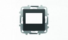 ABB Накладка для механизма цифрового FM-радио 9368 и/или механизма  (блока) ДУ 9368.2 SKY черный бархат  (8568 NS)  (2CLA856800A1501)
