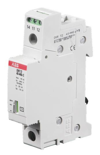 ABB Ограничитель перенапряжения OVR T2 40-440s P TS (2CTB803851R0200)