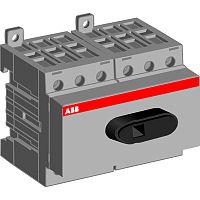 ABB Рубильник OT16F6 до 16А 6-полюсный для установки на DIN-рейку или монтажную плату  (без ручки) (1SCA104834R1001)