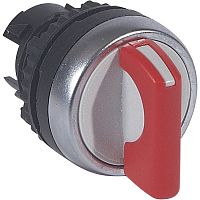 LEGRAND Головка тумблера с рукояткой, 3 положения, 45 градусов, цвет красный (023921 )