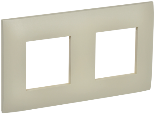 IEK SKANDY Рамка 2-местная SK-F01B бежевый  (SK-M22-K10)