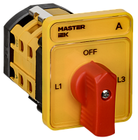 IEK Переключатель кулачковый стандартная рукоятка 63А схема 98 (MI-CS10-063-098)