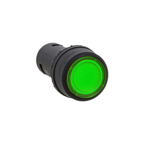 EKF Кнопка зеленая SW2C-10D с подсветкой неон 1нз+1р IP54 (sw2c-md-g) фото 2