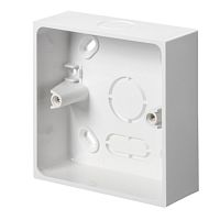 SCHNEIDER ELECTRIC Коробка установочная для TC100/TC300 накладная  (10шт.) (KBU321W)