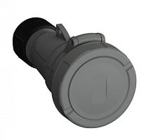 ABB Розетка кабельная Easy&Safe 232EC4W 32А 2P+E IP67 4ч  (232EC1W)  (2CMA101140R1000)