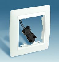 SIMON Рамка на 1 пост для 75101-, 75201-.75150-39, S82, светящаяся (82613-30)