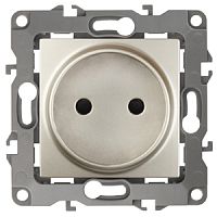 ЭРА Розетка 2P, 16A-250В, , шампань, 12-2105-04 (Б0018257)