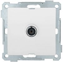 IEK РТВ11-0-Б Розетка TV оконечная BOLERO белая IEK  (EAB11-K01)